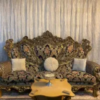 مبل سلطنتی ۹نفره بهمراه میز جلومبلی