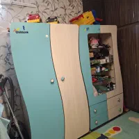 سرویس تخت و کمد نوزاد و قالیچه