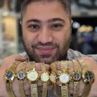 ساعت طرح رادو تخم مرغی مردانه زنانه ست تاریخدار