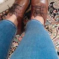 کفش  راحتی چرم اسکوتر|کیف، کفش، کمربند|پرند, فاز ۶|دیوار