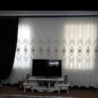 پرده حال و پذیرایی و اتاق خواب