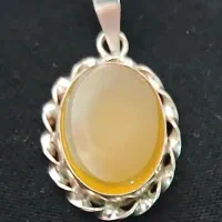 آویز نقره عقیق (شرف شمس)