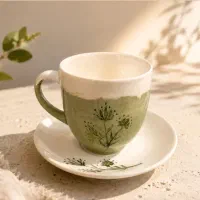 تولید عمده و تک فنجان و نعلبکی اسپرسو