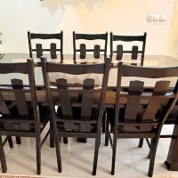 میز ناهار خوری دو طبقه ۸ نفره