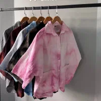 شومیز پشت بلند آبرنگی