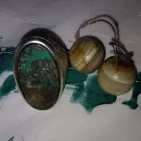 انگشتر فیروز نیشابوری ومهره