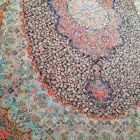 فرش سرمه ای دو تا ۹ متری و یک عدد ۶ متری