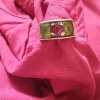 انگشتر ۳نگین دو مهر قدیمی