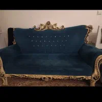 دو سرویس مبل تمیز در حد نو به فروش می‌رسد