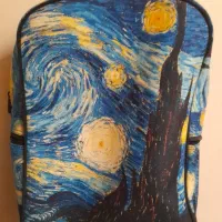 کوله پشتی با طرح ونگوگ