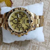 ساعت مچی رنگ طلایی نوع ساعت دقیق