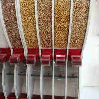 دکور و لوازم آجیل فروشی دستگاه تخمه