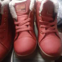 نیم بوت چرم ترک پوتین دخترانه