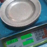 بشقاب دوری قلمزنی مسی|صنایع دستی و سایر لوازم تزئینی|ارومیه, |دیوار