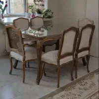 نهارخوری فرانسوی|میز و صندلی غذاخوری|مشهد, ایثارگران|دیوار