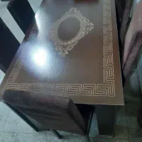 میز صندلی  شیش نفره   درحد نونو فروش