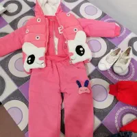 کاپشن دخترانه|کفش و لباس بچه|کرمانشاه, |دیوار