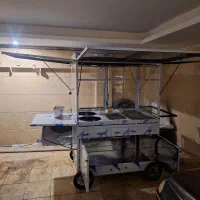 ساخت دکه فست فودی کامل متحرک کاملا تاشو با میز کار|کافیشاپ و رستوران|اهواز, زیتون کارمندی|دیوار