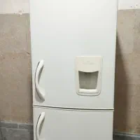 یخچال فریزر الکترو استیل بدون برفک سالم تمیز تمیز