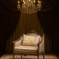 مبلمان استیل کلاسیک/فرانسوی و کاجی