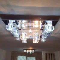 لوستر سقفی|لوستر و چراغ آویز|بومهن, |دیوار