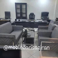 مبل اداری پاندا طلایی میز صندلی مدیریت انتظار منشی|دفتر کار|تهران, شهرک شریفی|دیوار