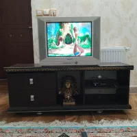 تلویزیون سامسونگ به همراه میز|تلویزیون و پروژکتور|محمدیه-قزوین, |دیوار