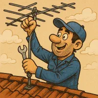 نصب انتن تلویزیون