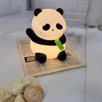 آباژور لمسی سیلیکونی پاندا