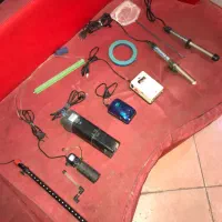 لوازم کامل آکواریوم پمپ لامپ هیتر تصفیه