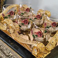 سینی و فنجان میناکاری