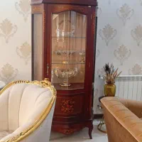 ویترین تمام چوب برند رادین چوب