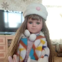 عروسک انتیک تزئینی