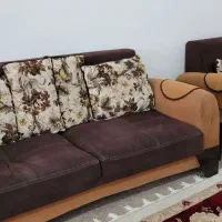 مبل 7 نفره همراه میز عسلی و میز ناهار خوری|مبلمان خانگی و میز عسلی|زاهدان, |دیوار