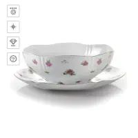 قاب و قدح بیدگل ( گل سرخ )