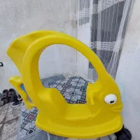 راکر کودک مدل ماهی سقف دار