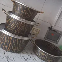 سه عددقابلمه بایک تابه