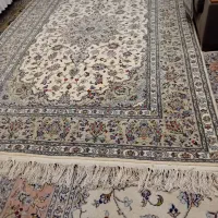 فرش دست بافت کاشان چفت ۶متری و۹متری مارکدار