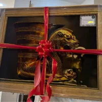 تابلو فرش دست بافت تبریز امضا دار