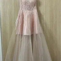 لباس مجلسی صورتی