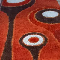 دو عدد فرش فانتزی ۴ متری جنس ترک|فرش|رشت, منظریه|دیوار