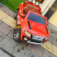 ماشین شارژی فورد رپتور قرمز بدون خط خش درحد صفر