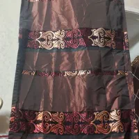 2عدد پرده کناره ساتن و مخمل