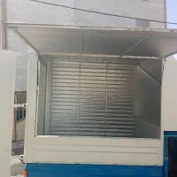 باربند مسقف آهنی نیسان ساخت اتاق سازی الماس کانتین|قطعات یدکی و لوازم جانبی|همدان, |دیوار