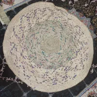 سفره حصیری زیبا بزرگ|صنایع دستی و سایر لوازم تزئینی|کارون, |دیوار