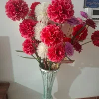 گلدان وگلی جنس قابل شستشودرجه یک