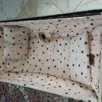 گهواره ننو در حد نو با پشه بند|اسباب و اثاث بچه|گلپایگان, |دیوار