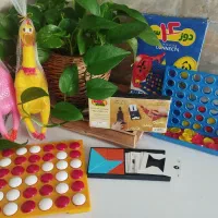 تعدادی اسباب بازی