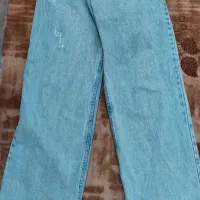 شلوار لی نیم بگ جنس درجه یک