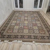 یک جفت فرش ۹ متری  قالی سلیمان خشتی طرح سلطان